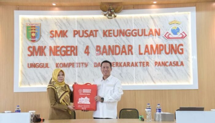 Universitas Teknokrat dan SMKN 4 Bandar Lampung Sepakati Kerja Sama