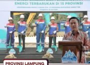 Sekdaprov Lampung, Dr. Marindo Kurniawan, ST., MM., Secara Simbolis Melakukan Groundbreaking Proyek Eksplorasi Gunung Tiga PT. Pertamina Geothermal Energy Tbk (PGE)