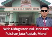 DIDUGA KORUPSI DANA BOS PULUHAN JUTA RUPIAH , MORAL OKNUM KEPSEK SMPN 1 SEPUTIH BANYAK BOBROK !!