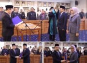 Pelantikan dan Pengambilan Sumpah/Janji Jabatan 2 Pejabat Pimpinan Tinggi Pratama di Lingkungan Pemerintah Provinsi Lampung