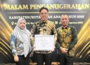 Kabupaten Lampung Selatan Raih Penghargaan Kabupaten / Kota Layak Anak Tahun 2025 Kategori Nindya