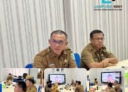 BPKAD Kabupaten Pesawaran Mengikuti Zoom Meeting Guna Percepatan Penyelenggaraan Program Makan Bergizi Gratis di Pesawaran