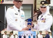 Gubernur Lampung Rahmat Mirzani Djausal melantik Nanda Indira dan Antonius Muhammad Ali Sebagai Bupati dan Wakil Bupati Pesawaran Periode 2025–2030