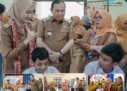 Kepala Dinas Kesehatan Provinsi Lampung Mendampingi Wakil Gubernur Lampung Melakukan Pemeriksaan Kesehatan Gratis di Sekolah Luar Biasa Negeri PKK Provinsi Lampung