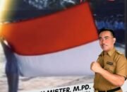 Upacara Bendera Peringatan HUT ke-80 Republik Indonesia di SMK Negeri 2 Kalianda Lampung Selatan