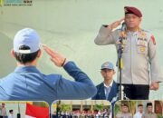 Dalam Rangka Pembinaan Pelajar, Dirreskrimsus Polda Lampung Jadi Inspektur Upacara di SMA Negeri 10 Bandar Lampung