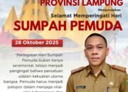 Sekretaris DPRD Provinsi Lampung Jadikan Peringatan Hari Sumpah Pemuda Sebagai Momentum Penguatan Semangat Persatuan