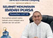 Kepala BPKAD Provinsi Lampung Ajak Jadikan Ramadan Momentum Integritas dan Peningkatan Kinerja