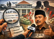 Anggaran Operasional DPRD Way Kanan 2026 Disorot, JPAL Dorong Pengawasan Publik Demi Cegah Pemborosan