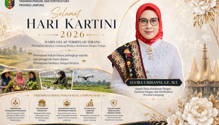 Kartini Gak Cuma Kebaya: Elvira Umihanni Tancap Gas, Perempuan Lampung Harus Jadi Garda Depan Ketahanan Pangan